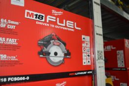 *Milwaukee M18 FCSG66-0 Circular Saw 190mm