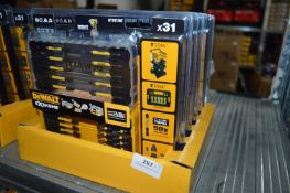 *Five Dewalt DT70738T 31pc Impact Bit Sets
