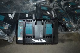 *Makita DC18RD Dual Battery Charger with EU Plug