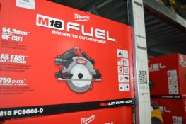 *Milwaukee M18 FCSG66-0 Circular Saw 190mm