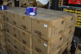 *24x Chrome and 24x White TCP IP65 Fire Rated Flush LED 5w Ceiling Lights