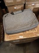 *Box of Thirteen Light Grey Laptop Bags HDS-LPG-LGY-156