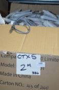 *Box of ~386 CTX5 2m C Type to C Type Ultrafast Data & Charging Cables