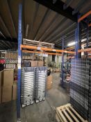 *One Bay of Medium Duty Pallet Racking ~3m tall x 240x90cm Comprising of Two Uprights and Four Beams