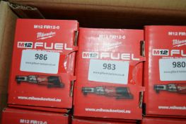 *Milwaukee M12 FIR12-0 Brushless Cordless Sub Compact Ratchet