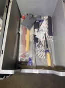 *Mixed Box of Tools, Hammers, Hack Saws, etc.