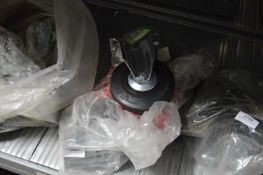 *Set of Four Facom Galvanised Wheels with Rubber Tyres