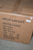 *Box of ~100 HDS PSG Clear Safety Goggles