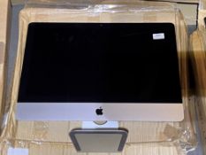 *21.5” Apple Computer (spec and passwords unknown, no keyboard or mouse)