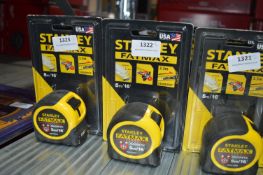 *Two Stanely Fat Max 5m Tape Measures
