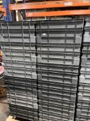 *Twelve Stackable Plastic Crates