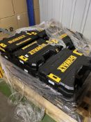 *Twenty-Three Dewalt Stackable Toolboxes