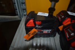 *Milwaukee M18 Red Lithium 5ah Battery