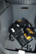 *Six Dewalt DC81104 12/18v XR L-Ion Battery Chargers with 13a UK Plugs