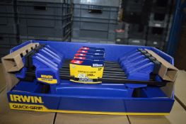 *Five Pairs of Irwin 300mm 12” Quick Grip Clamps