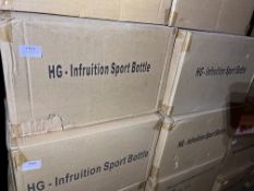 *Six Boxes of Twenty-Five Triton Blue 700ml Water Bottles with Fruit Infusers