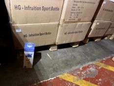 *Six Boxes of Twenty-Five Triton Blue 700ml Water Bottles with Fruit Infusers