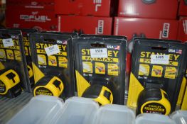 *Two Stanely Fat Max 5m Tape Measures