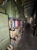 *Eight Bays of Galvanised Medium Duty Warehouse Shelving 3m tall x 175x60cm (collection by