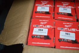 *Milwaukee M12 FIR12-0 Brushless Cordless Sub Compact Ratchet