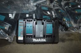 *Makita DC18RD Dual Battery Charger with EU Plug