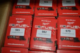 *Milwaukee M12 FIR12-0 Brushless Cordless Sub Compact Ratchet