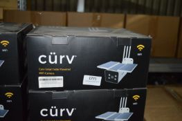 *Curv Smart Solar Powered WiFi Camera Google & Alexa Compatible