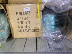 *Box of 30m Green Cat 6 Cables