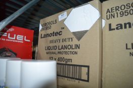 *Two Boxes of 12x Lanotec Liquid Lanoline Natural Protection Heavy Duty Spray Lubricant