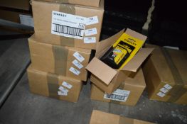 *6x 100pk of Stanley Heavy Duty Knife Blades