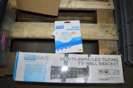 *TV Wall Bracket, and an Infrared Motion Sensor