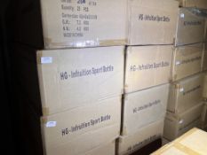 *Six Boxes of Twenty-Five Triton Blue 700ml Water Bottles with Fruit Infusers