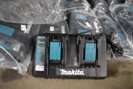 *Makita DC18RD Dual Battery Charger with EU Plug