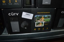*Two Curv Smart HD Doorbell Kits Google & Alexa Compatible
