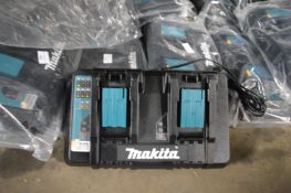 *Makita DC18RD Dual Battery Charger with EU Plug