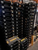 *~105 Dewalt T-Stack Plastic Toolboxes