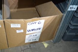*Box of 2m to 3m White Cat 6 Patch Cables