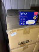 *Fifteen Boxes of Twelve TCP Chrome Fire Rated IP LED Downlights
