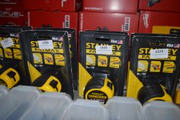 *Two Stanely Fat Max 5m Tape Measures