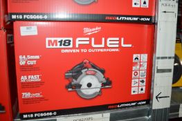 *Milwaukee M18 FCSG66-0 Circular Saw 190mm