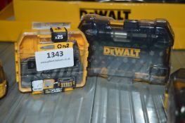*Dewalt 32pc Bit Driver Set and a Box of 25 PZ2 Bits