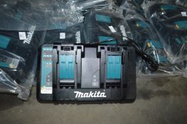 *Makita DC18RD Dual Battery Charger with EU Plug