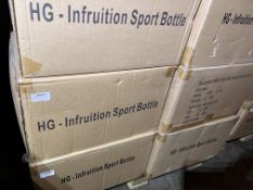 *Six Boxes of Twenty-Five Triton Blue 700ml Water Bottles with Fruit Infusers