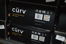 *Two Curv Smart Solar Panel WiFi Cameras