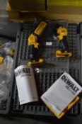 *Dewalt DCL050 18v Type 2 LED Torch, and a Dewalt DCL040 18v Type 2 LED Torch