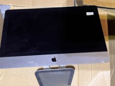 *21.5” Apple Computer (spec and passwords unknown, no keyboard or mouse)