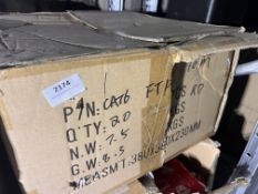 *Box of 10m Red Cat 6 Cables