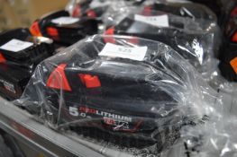 *Milwaukee M18 Red Lithium 5ah Battery