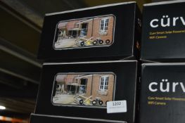 *Two Curv Smart Solar Panel WiFi Cameras