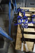 *Two Irwin 600mm 24” Quick Grip Clamps
